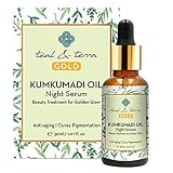 Teal & Terra Kumkumadi Oil (tailam) for Skin Whitening & Glowing Control Face Pigmentation 30 ML (Ku