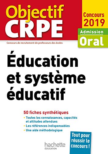 Télécharger CRPE en fiches : Éducation et système éducatif 2019 livre En ligne