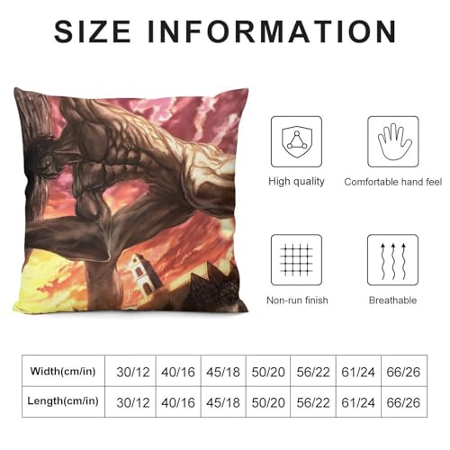撥水 進撃の巨人 デコレーションカバー 上品 屋外 季節限定 20 "x20 "