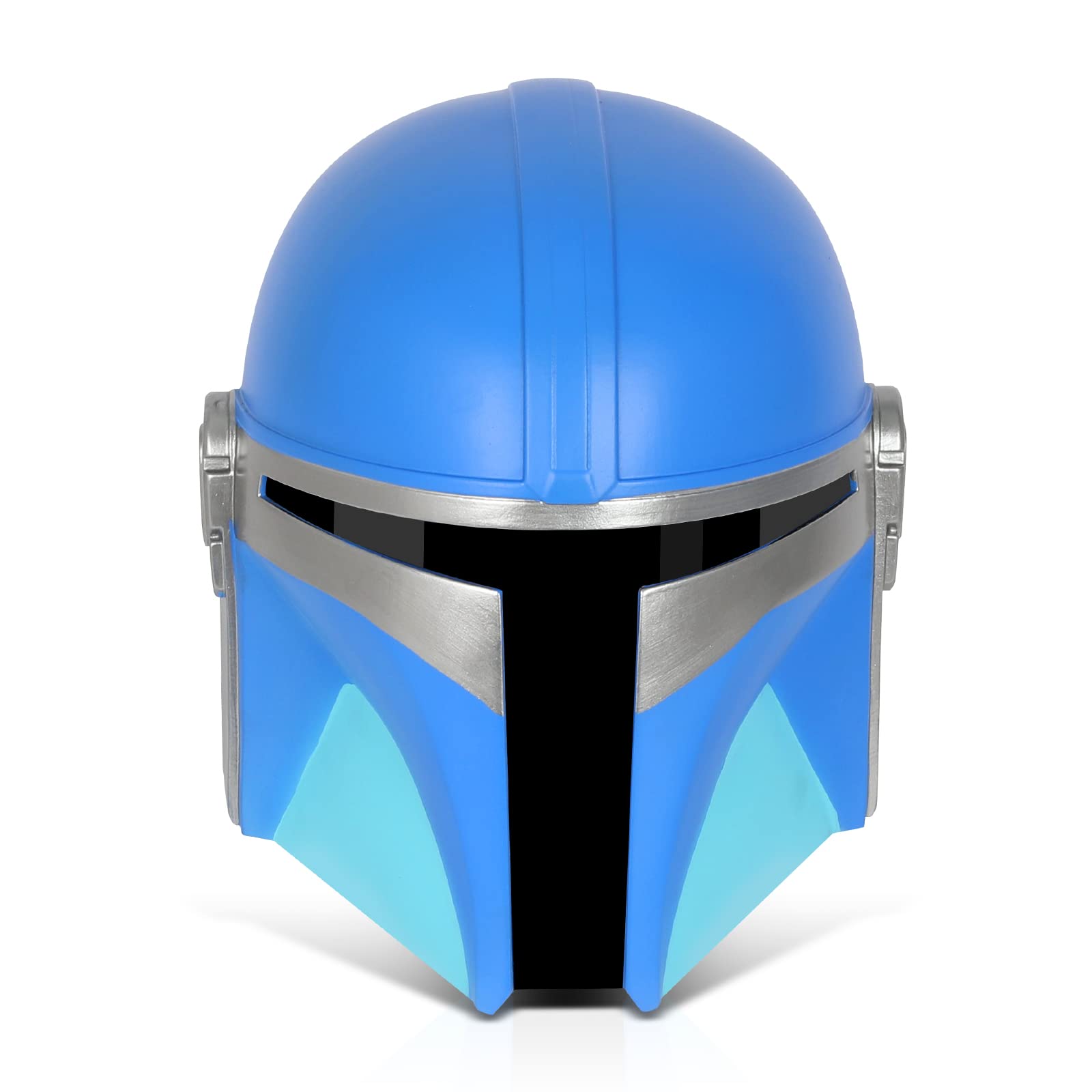 Hqroidd Warrior Helmet Adult Cosplay Full Head Mask Metal Armor Decor Halloween Costume Prop Gifts for Men Boys