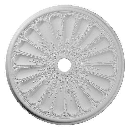 ❤ Crazy Deals Ekena Millwork CM31KI Kirke Ceiling Medallion, 31 1/2OD x 3 5/8ID x 1 1/2P, Factory Primed Super Brands Ekena Millwork CM31KI Kirke Ceiling Medallion, 31 1/2OD x 3 5/8ID x 1 1/2P, Factory Primed