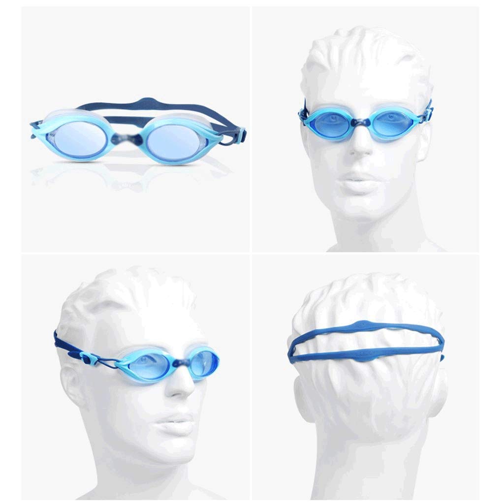 Occhialini da Nuoto, occhialini da Nuoto for Uomo Donna Occhi giovanili da Adulto con Lenti specchiati/Trasparenti - Protezione UV Anti Nebbia Nessuna Perdita(3-Pack)