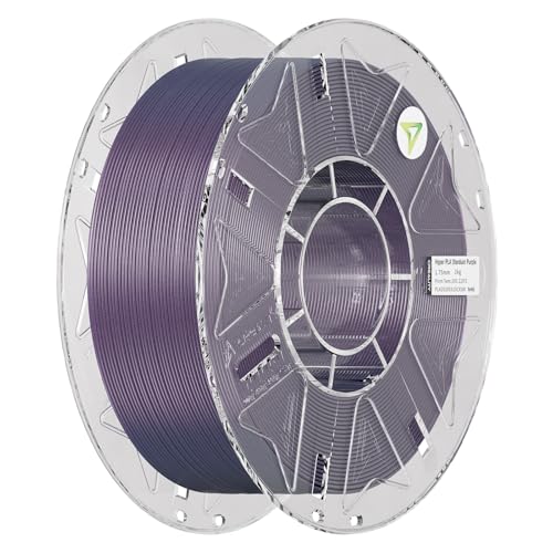 Creality PLA Starry Galaxy 3D Printer Filament, 1.75mm Sparkle PLA, Shimmering Stardust Finish, High-Speed RFID Smart Filament, Smooth Shine Fits for Most 3D Printers (Stardust Purple)