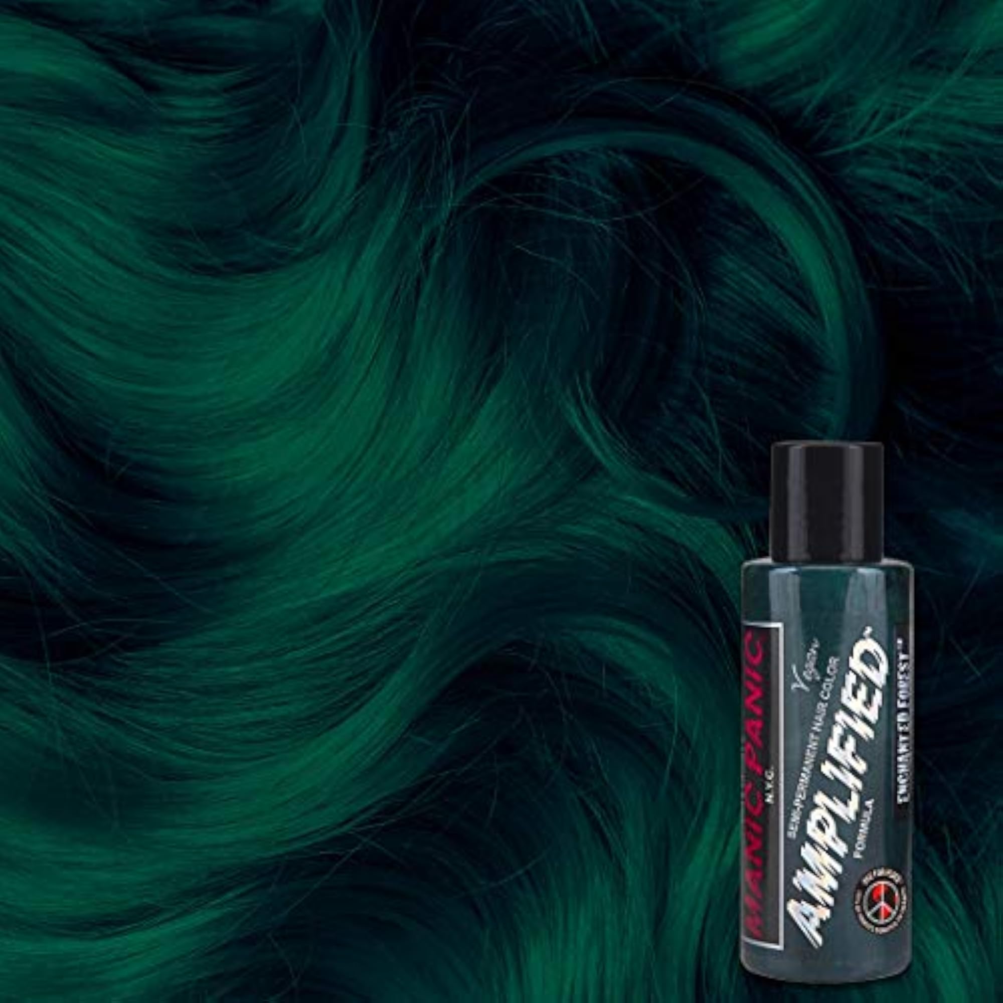 Amplified Semi Permanent Hair Colour - ENCHANTED FOREST, 118 ml