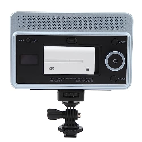 Luz LED RGB para vídeos y fotografía con batería y app remota 3