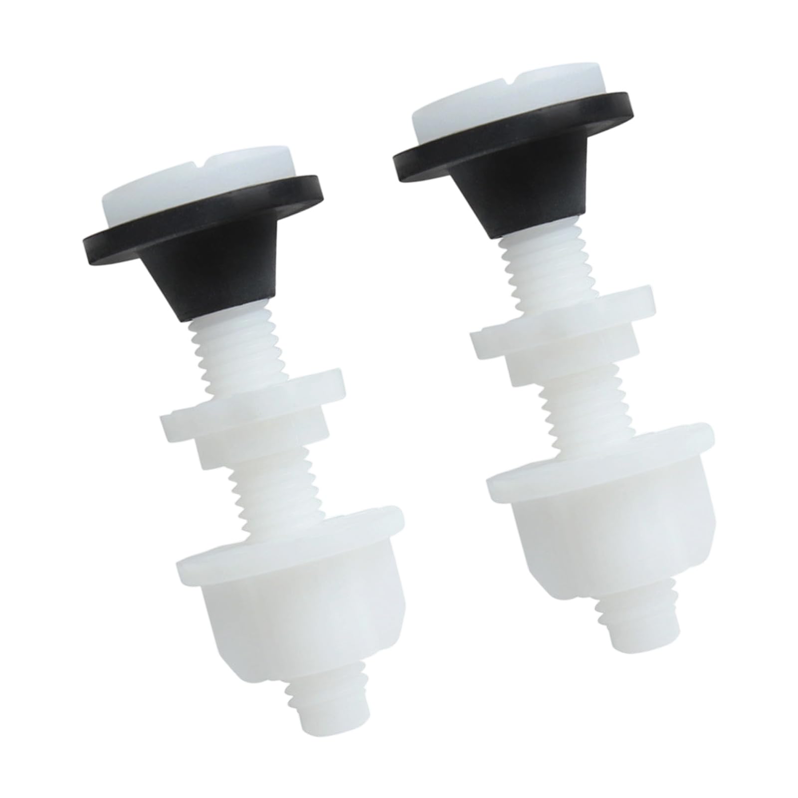 Oxxggkao Multicolor 2Pcs Bathroom Toilet Cistern Securing Screws Replacement Locking Nut Fixing Set Easy Installation Fixing Set