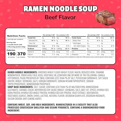24-Pk 3oz. Maruchan Japanese Style Instant Ramen Noodle Bags (Beef Flavor) $6.70 w/ S&S
