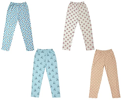 Image of indi weaves Regular Fit Cotton Printed Girls Pyjamas Set