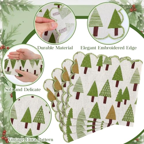 Servilletas de Tela Reutilizables Cuadradas 18x18 Pzs 12 miniatura 3