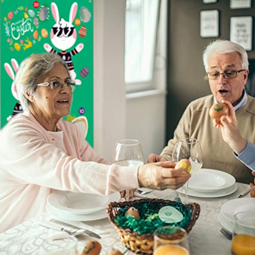 LOPOTIN Ostern Wurfspiel Kinder Spielzeug für Draußen Osterhase Wurf Spiele Werfen Spiel Easter Toss Spiel Outdoor… – Bild 4