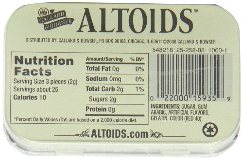 Altoids Wrigleys Mints Cinnamon, 1.76 Ounce (Pack Of 3) #TOP1