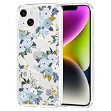 Yoedge Transparent Handyhülle für iPhone 14/iPhone 13 Hülle, Kompatibel mit MagSafe, Aesthetic...