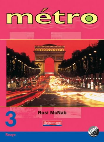 Metro 3 Rouge Pupil Book Euro Edition (Metro for 11-14)