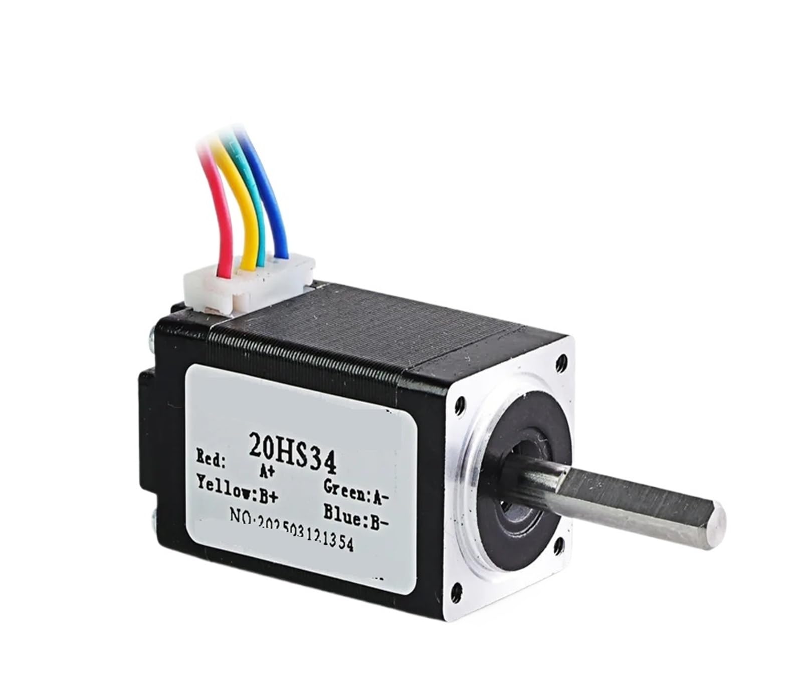 Motor Paso a Paso Motor Paso a Paso en Miniatura NEMA8 20HS34 0.021N. M 0.8A