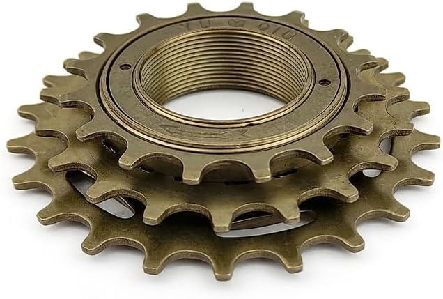 L-faster 3 Speeds Bicycle Freewheel Sprocket 16T-19T-22T Bike Flywheel 3 Gears for Regular Bike #410 Chain Convert Single Gear to 3 Gears¡­