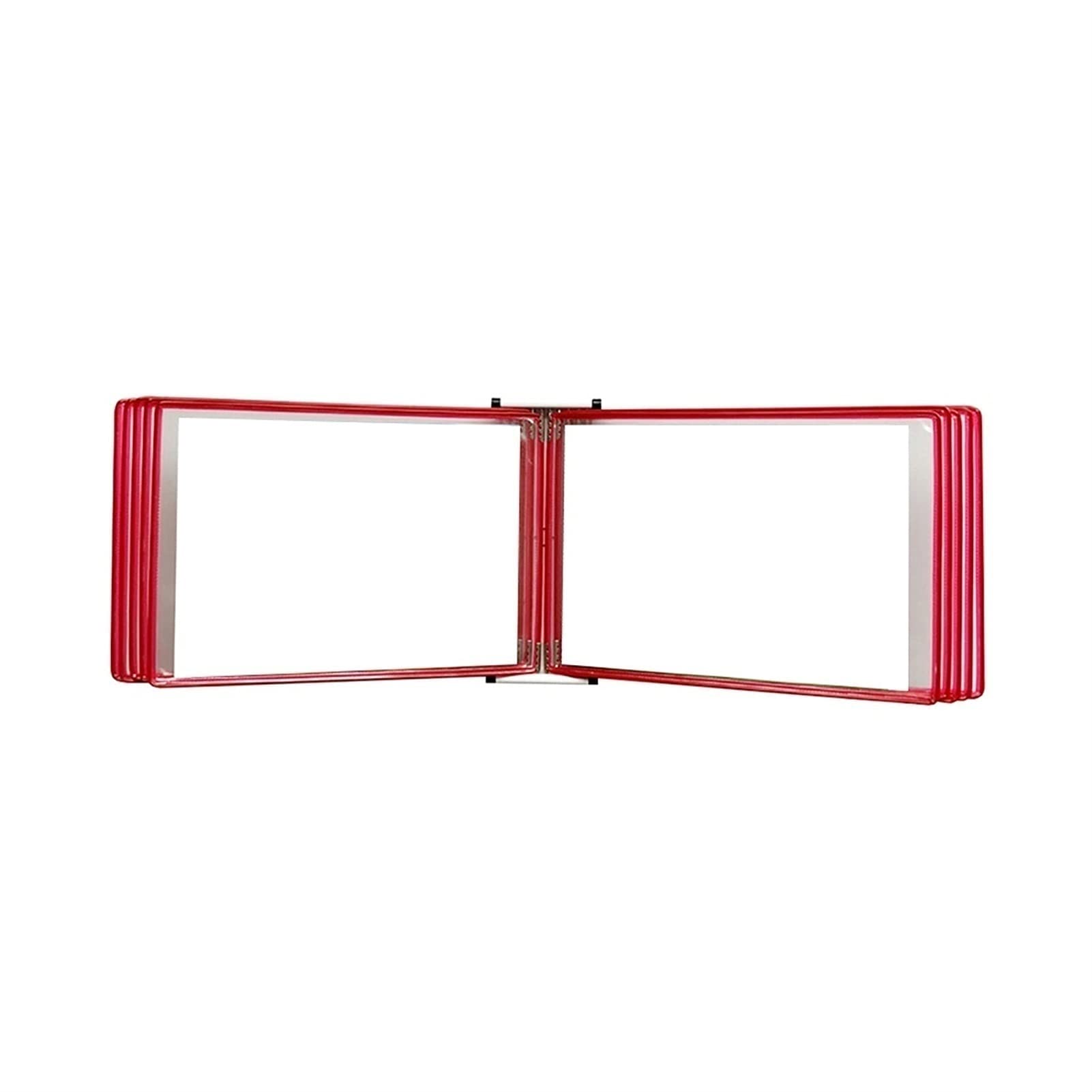 ZXFfhDHJH display folder， File A4 Display Wall Folder -, A4[8.26inch×11.69inch] 20 Pockets(Red)