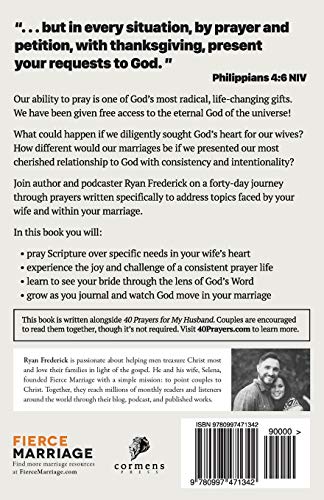 40 Prayers for My Wife: Drawing Near to God for the Woman You Love (The 40-Day Prayer Journey) - Image 2