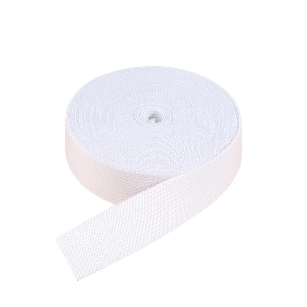 Skypro White 30Mm Wide Elastic Band For Sewing Knit Stretch Elastic Spools 5 Yards Elastic Cord For Waistbands Pants Clothe And Crafts Diy, High Elasticity