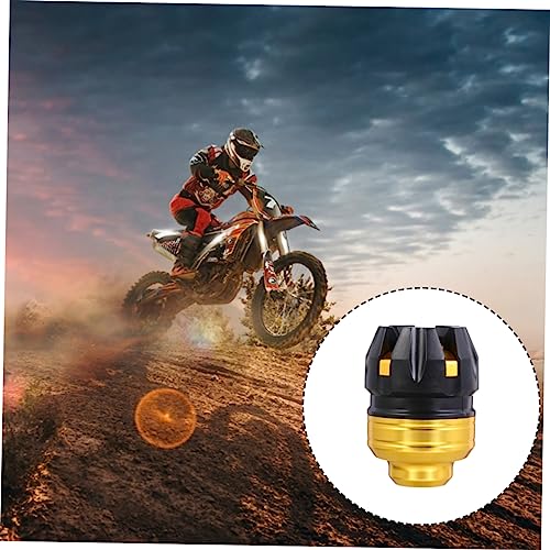 Protector de caída para motocicleta Mikinona con 4 copas de aluminio dorado 3