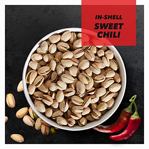 Wonderful Pistachios, In-Shell, Sweet Chili Nuts, 7Oz Resealable Bag #TOP3