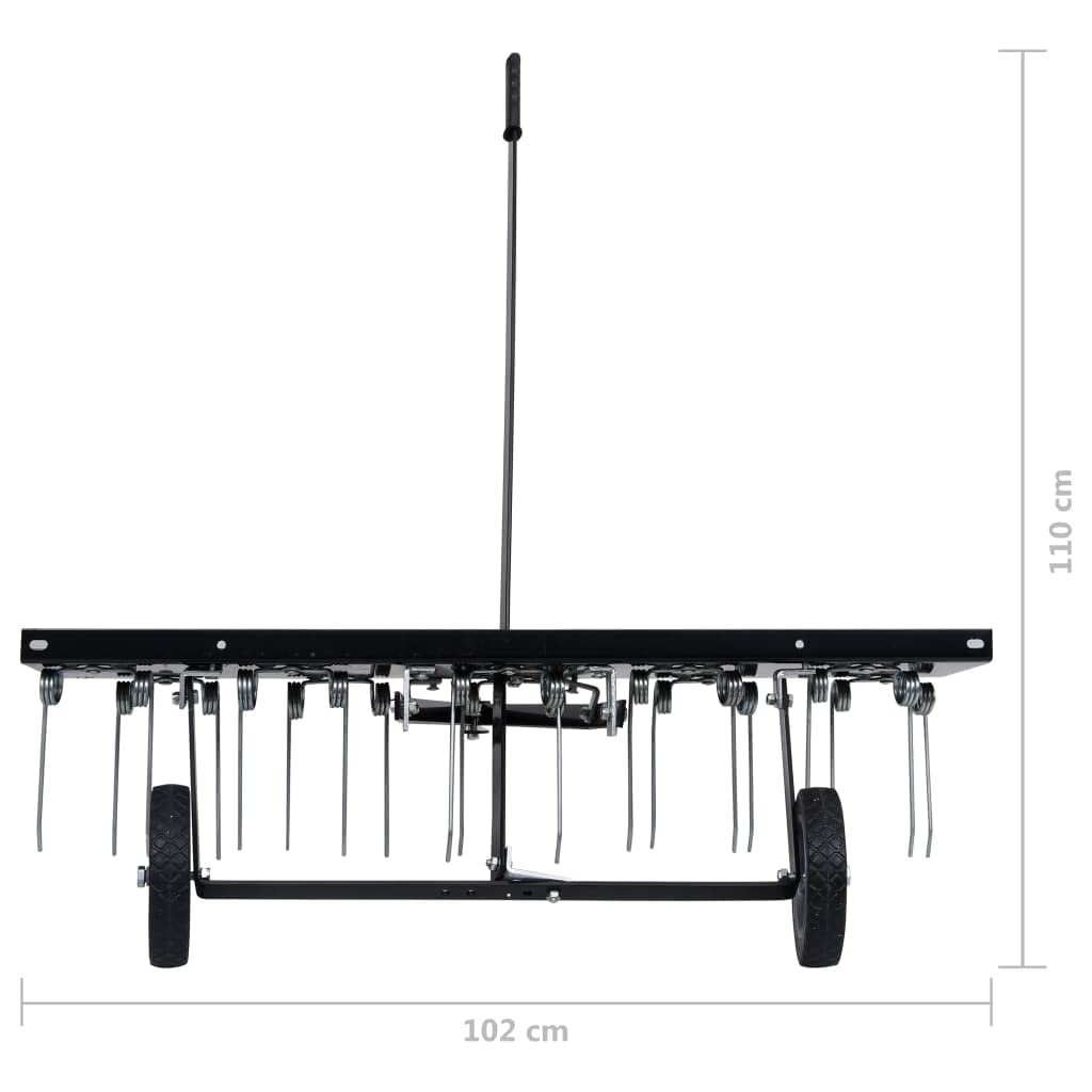 SKM Scarificateur pour Tondeuse autoportée 100 cm
