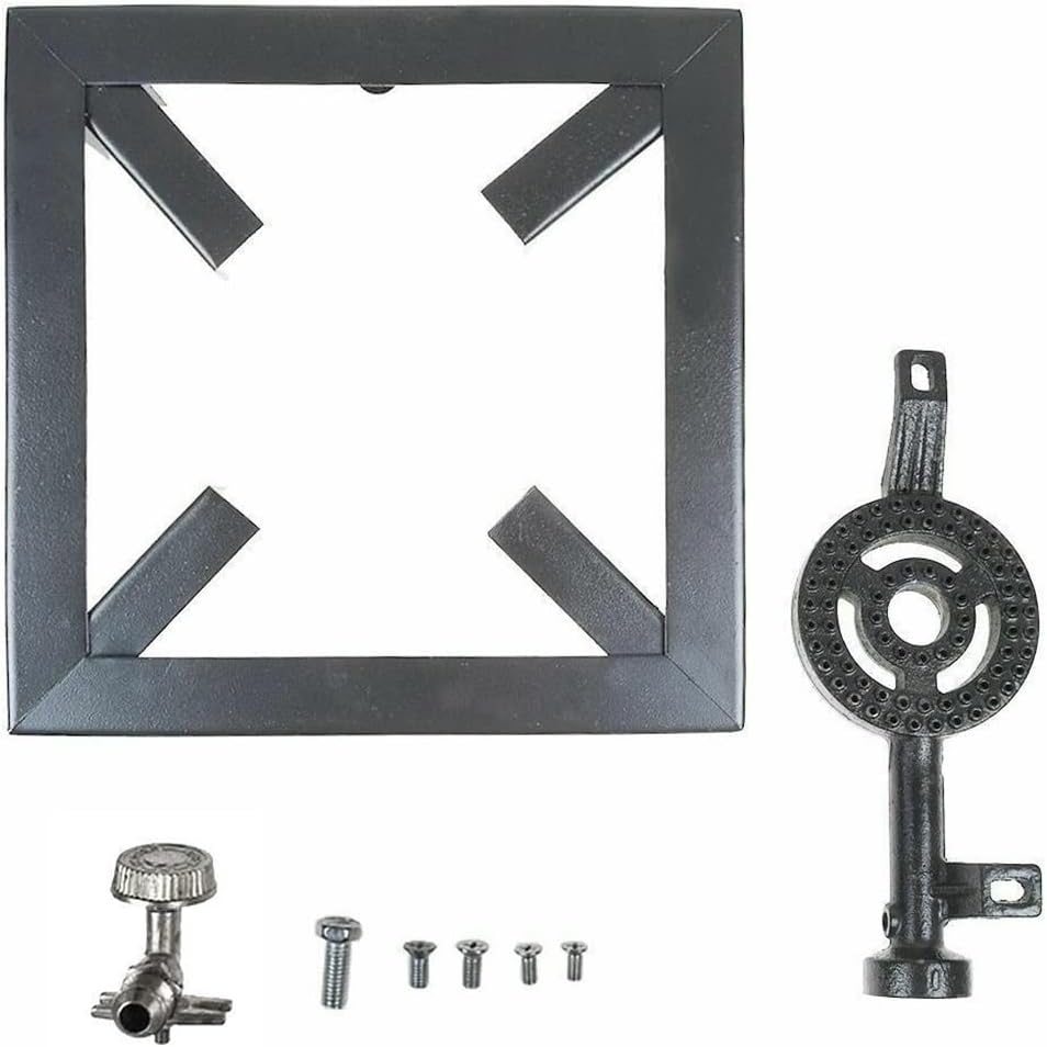 Gas Boiling Cast Iron Burner Large Stove Outdoor Cooker Iron Frame Portable Fire Control Stove Kitchen Accessories