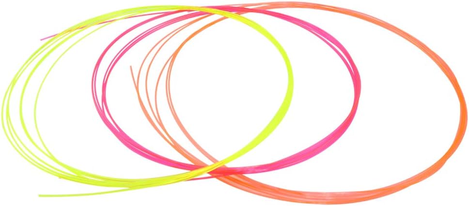 AKEPO Fiber Optic Sight Replacement Rod for Gun Bow Sight Fluorescence Fiber Optic Sights Rod High Brightness Glow Stick Green/Red/Hunter Orange - φ0.019/0.029"/0.040"/0.060"/0.078" * L 7.87"(20cm)