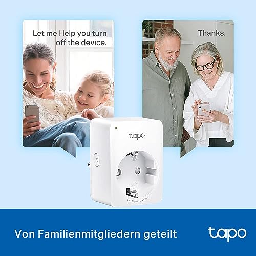 Tapo TP-Link Smart WLAN Steckdose P110 mit Energieverbrauchsmesser, Smart Home Alexa Steckdose, funktioniert mit Alexa, Google Home… – Ansicht 8