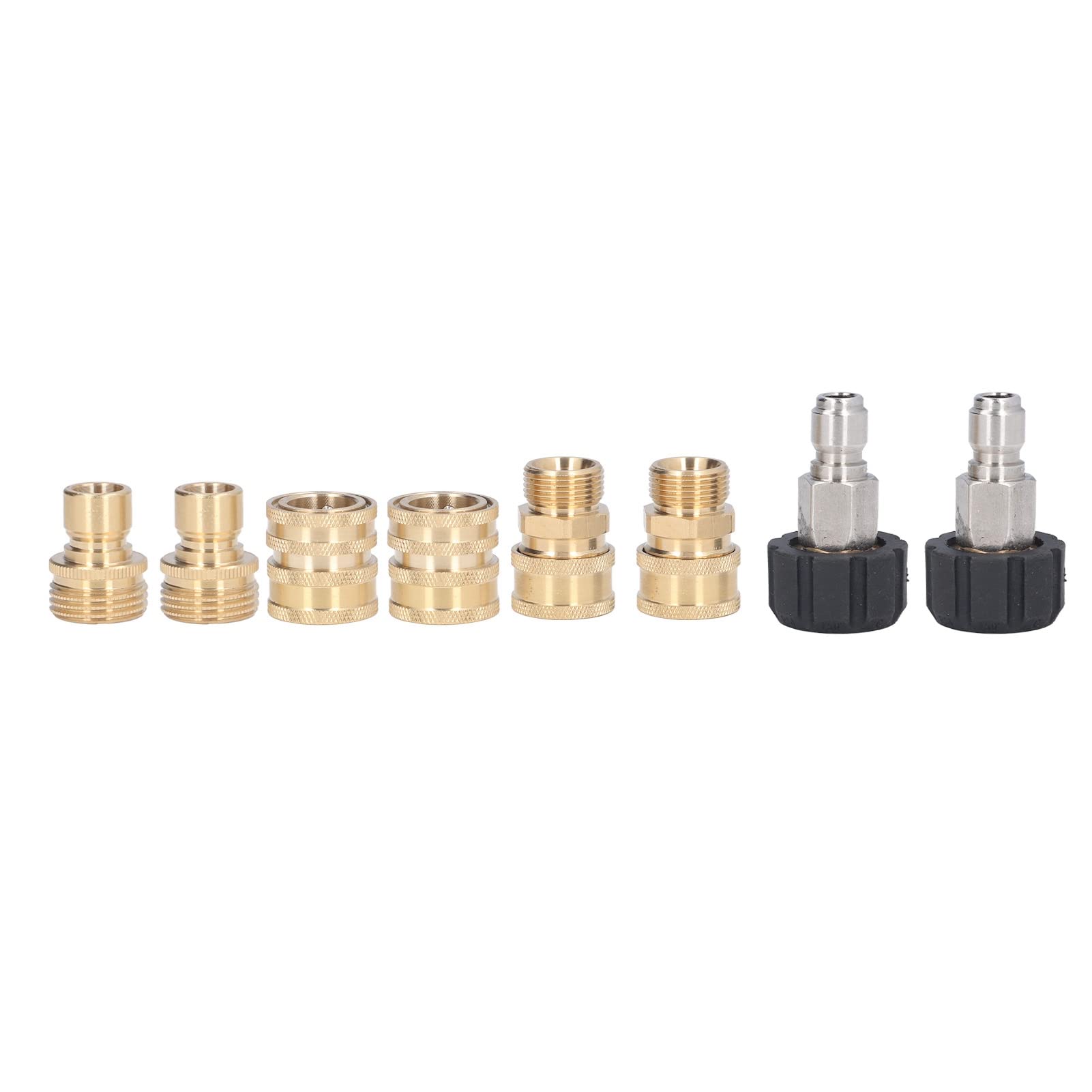 Raccord rapide M22-14 mm KIMISS pour bloquer les fuites de nettoyeur et tuyau de jardin