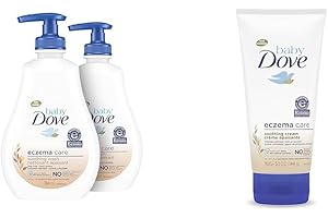 Dove Oatmeal Body Wash for Eczema Care: Gentle Nourishment for Baby's Delicate Skin