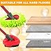 YZJAJZY Mop Heads Replacements for OCedar RinseClean 2 Tank Spin Mop System, Mop Replace Head with 2 Chenille Mop Pads,1 Scrub Brush, and 1 Mop Base Set Combo