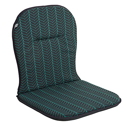 PATIO Stuhlauflage Niedriglehner 79 x 41 cm Ben Monoblock Auflage Wendekissen mit Schnüren Indoor & Outdoor