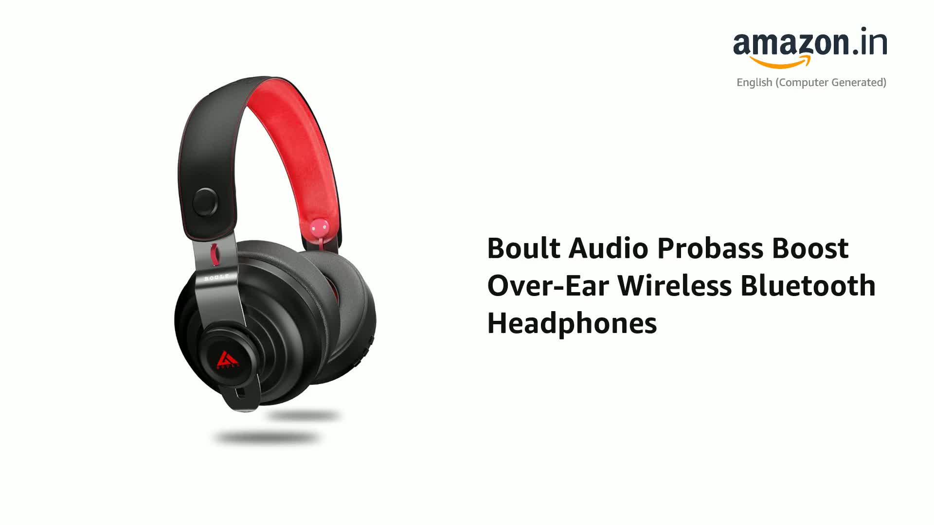 Boult Audio Probass Boost Over-Ear 