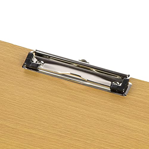 Extra Large Wooden Clipboard For Drawing, 11X17.3 Inch Horizontal Wood Lap Board With Clip, 3Mm Thick #TOP7