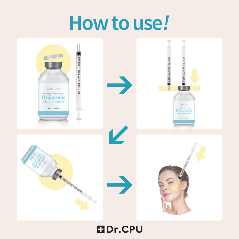 Amazon.co.jp: Dr.CPU ヒアルロン酸モイスチャライザー アンプル 乾燥