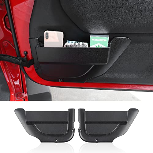Poches de porte avant rigides pour Jeep Wrangler JK afin de remplacer les filets détendus