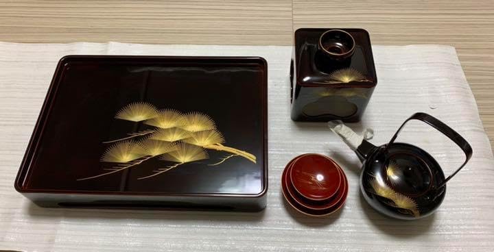 お屠蘇セット 会津塗器 内うるし塗 Yahoo!オークション - 会津塗/屠蘇