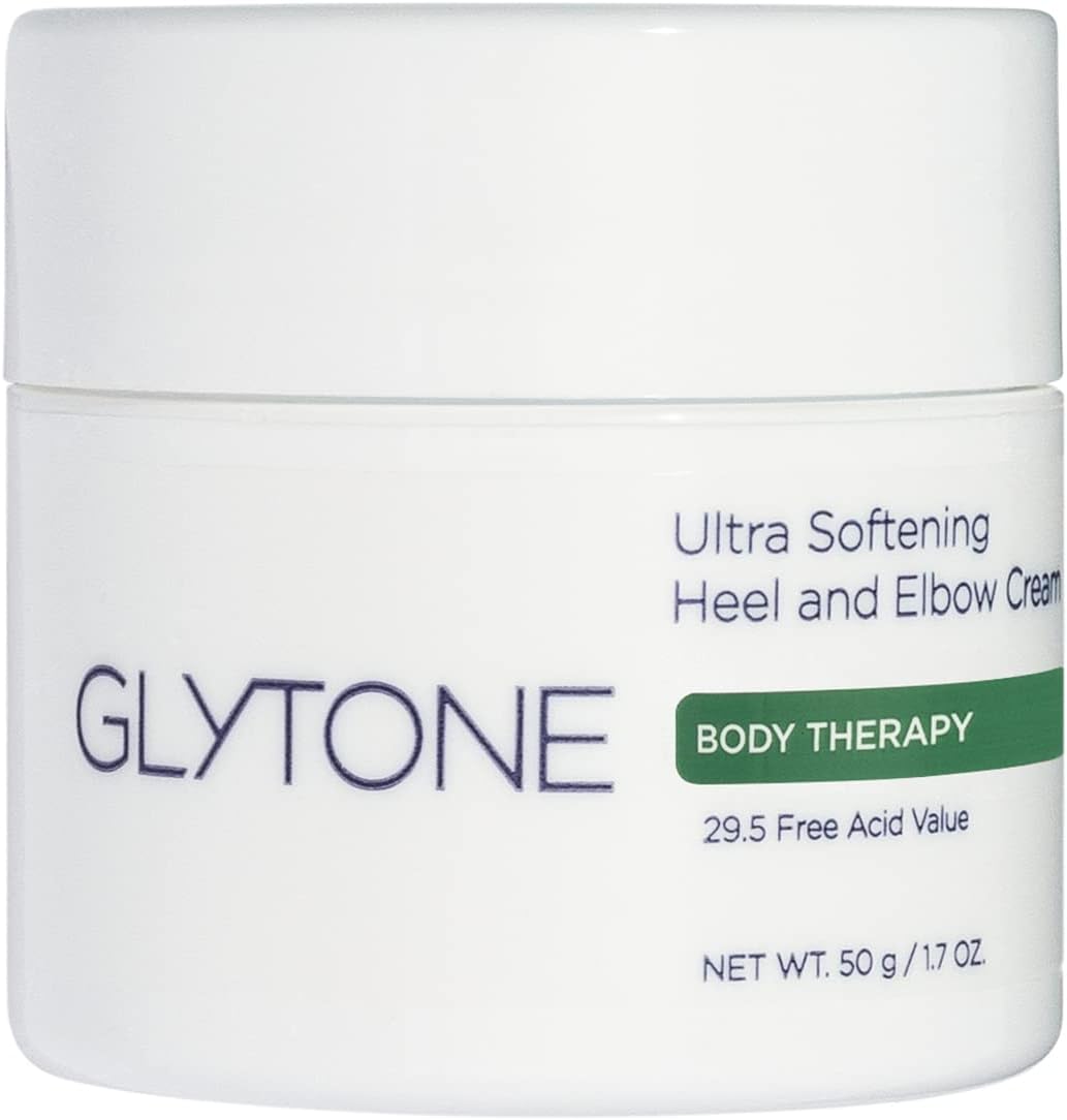 Glytone Ultra Softening Heel & Elbow Cream - 29.5 Free Acid Value Glycolic Acid - Exfoliate & Moisturize - Pedicures - Fragrance-Free - 1.7 fl. oz.