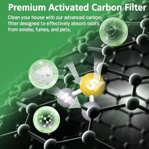 Image of Generic 1000 Replacement Filters Compatible with AirDoctor 1000 Air Purifier, Integrated Premium Filter, activated Carbon and Pre-filter, 2-Pack