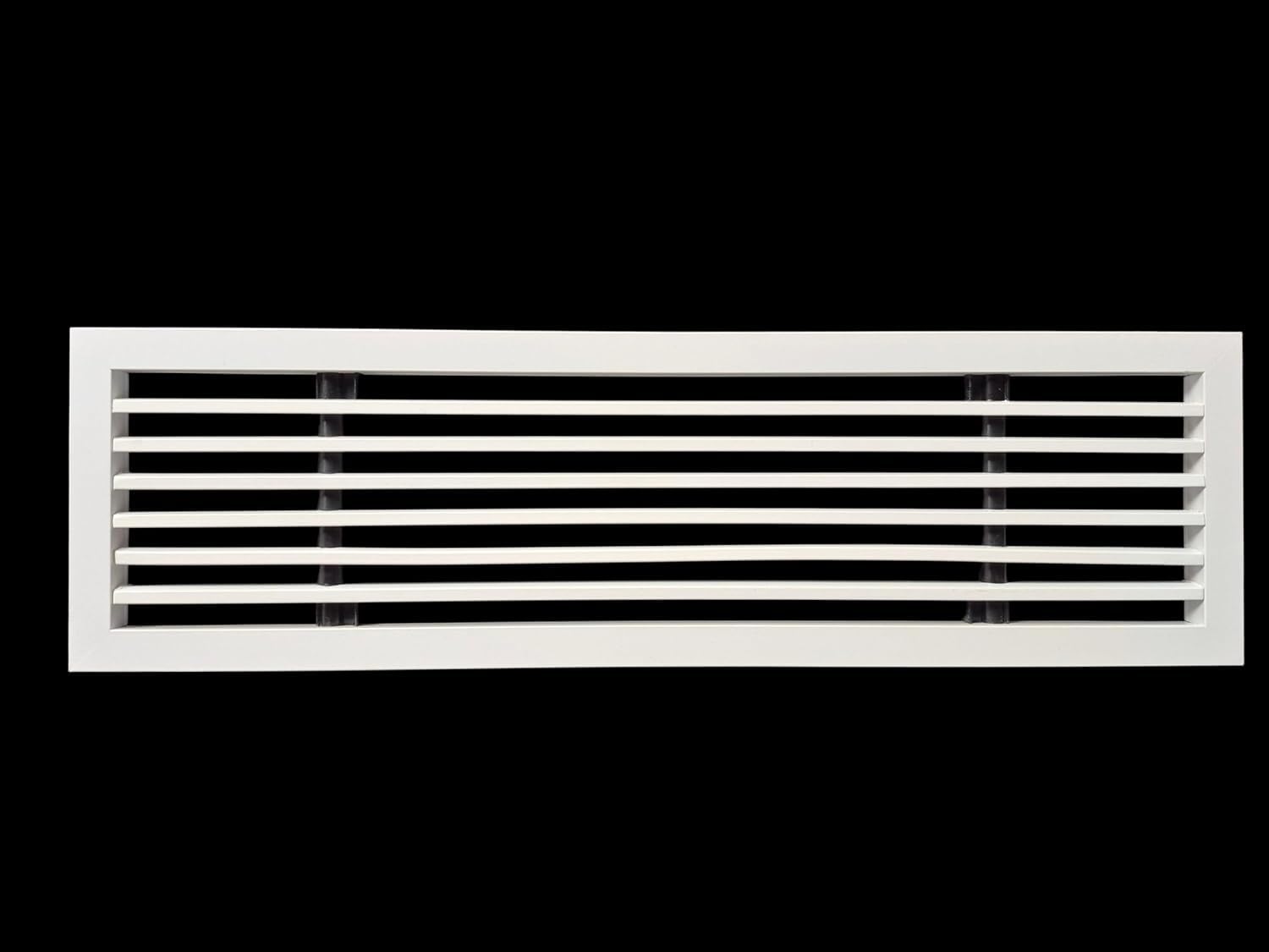 Premium Central air Conditioning Grille- Linear Bar Grilles - Aluminium Powder Coated Grill, Ventilation Grill, Home Grill, ac Jali, Grill for Wall, Sidewall and Ceiling (18" * 4")-image-48