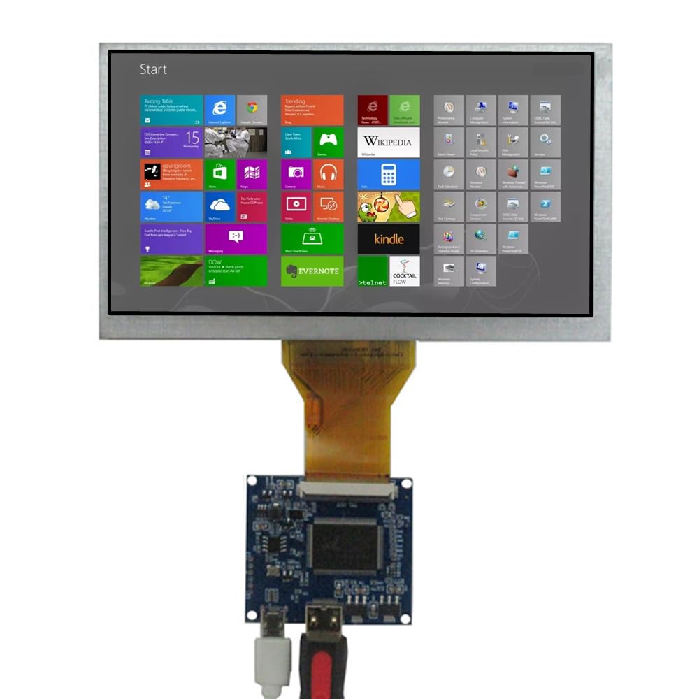 6 5 Inch 800 480 Portable DIY LCD Display Screen with Mini-HDMI Driver Board Ideal for Computer Extended