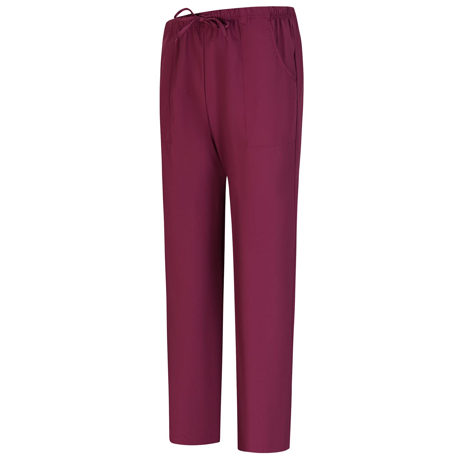 MISEMIYA - Uniforms Medical Scrub Pants Unisex – Hospital Uniform Trousers 6802 - Medium, Garnet 68