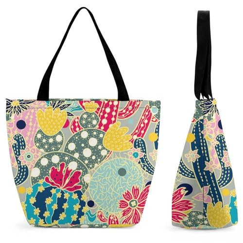 Sac à main pour femme cactus de 32.5cm de hauteur pour ranger toutes vos affaires