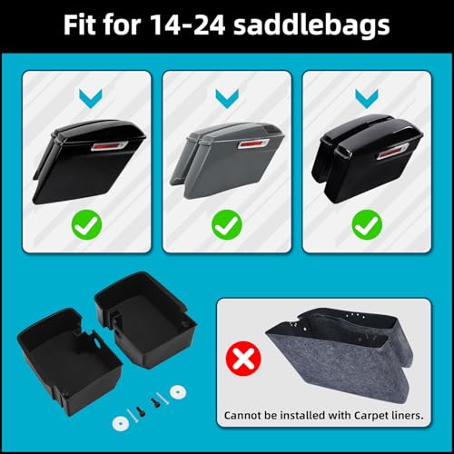 Organizador para Alforjas Duras Harley Touring 2014-2024 miniatura 2