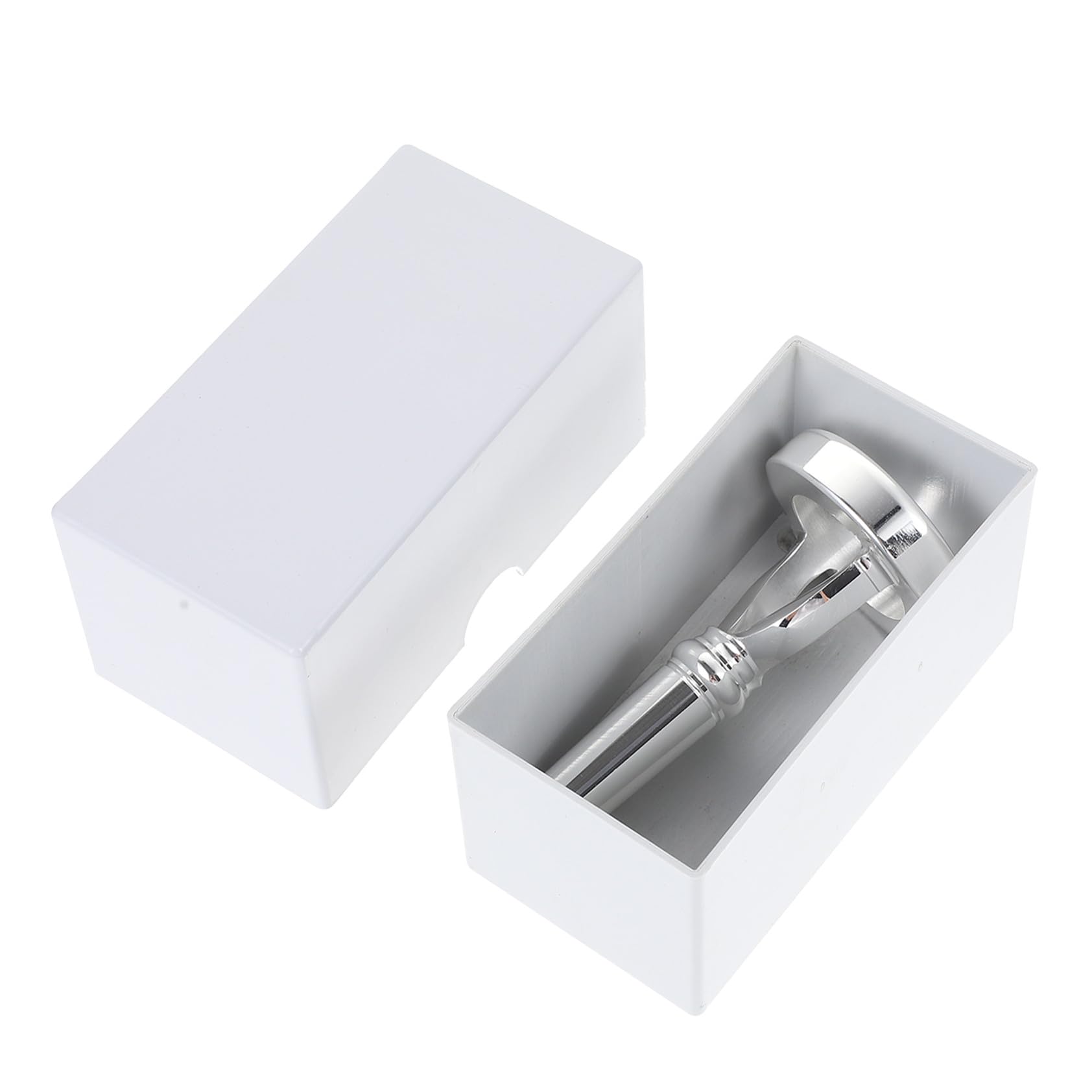 Hemobllo Embouchure pour Corne en Laiton Argenté Facile à Nettoyer Surface Lisse, Accessoire pour Musiciens Professionnels et Étudiants