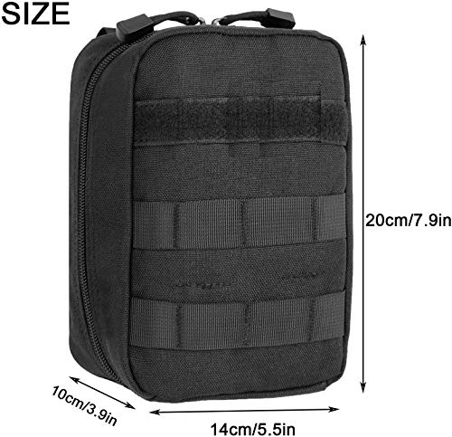 SIVENKE First Aid Bag, Medical Bag, First Aid Kit, Tactical Belt Bag, Molle Hip Bags for Outdoor Sports, Camping, Hiking, Cycling, Climbing - Image 5