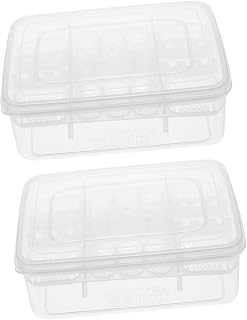 Unbreakable Plastic Reptile Egg Incubator Tray 16 Compartments for Ideal for Leopard Gecko