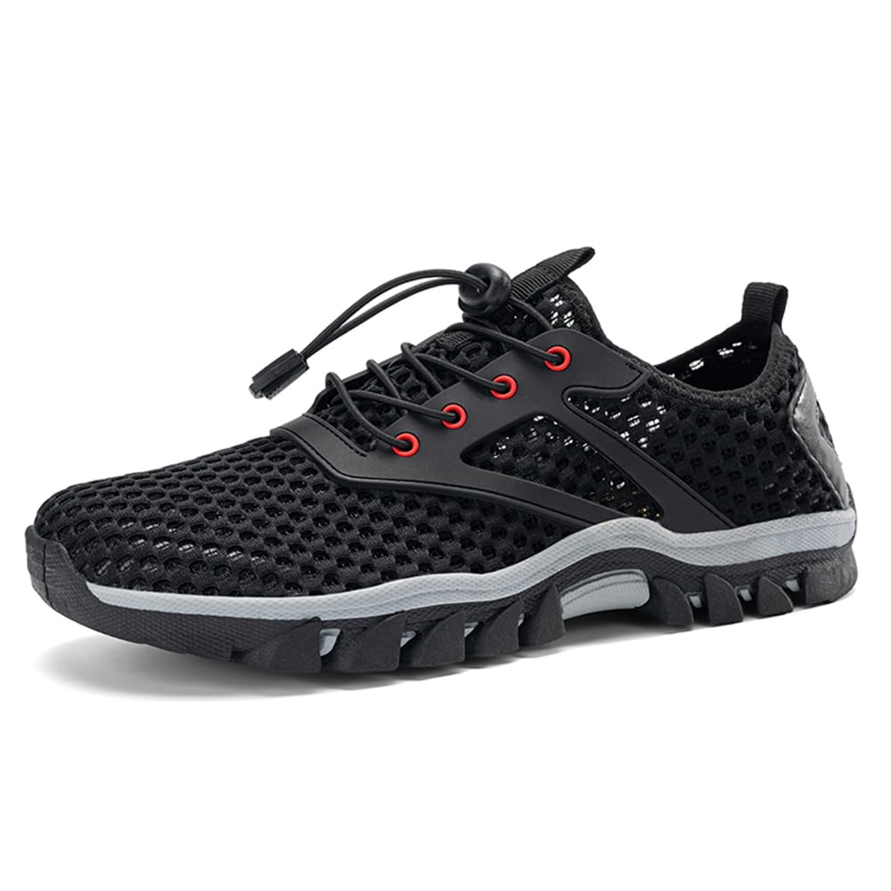 Scarpe da Uomo per l'Acqua Asciugatura Rapida della Spiaggia Calzature Aqua Walking Shoe Escursionismo Immersione Sport Nuoto Pesca Vela Viaggio Kayak