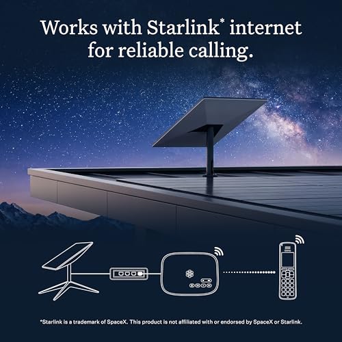 Image of Ooma Telo VoIP Reliable Home Phone Solution with Unlimited Nationwide Calls, Mobile App Accessibility, and Robocall Blocking