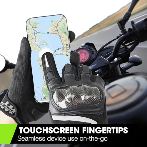 Image of WTACTFUL Lightweight Motorcycle Gloves for Men Women Touchscreen Summer